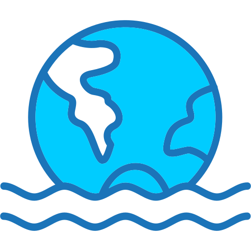 oceaan Generic Blue icoon