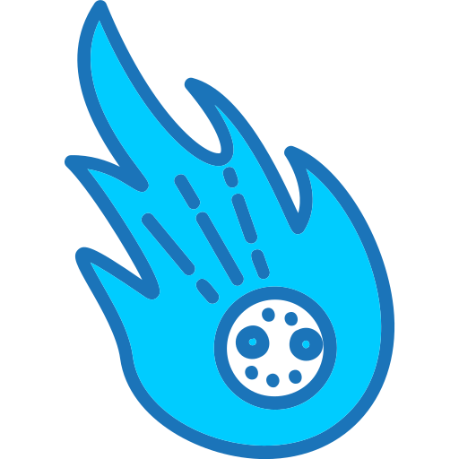 meteorito Generic Blue icono
