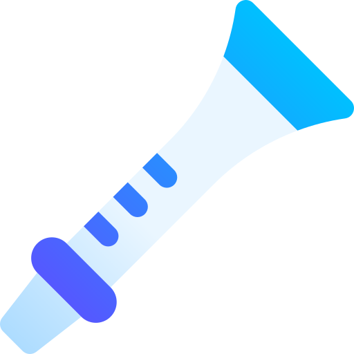 Flute Basic Gradient Gradient icon