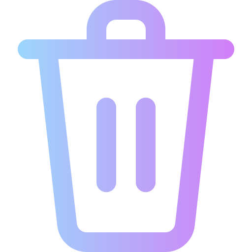 쓰레기 Super Basic Rounded Gradient icon