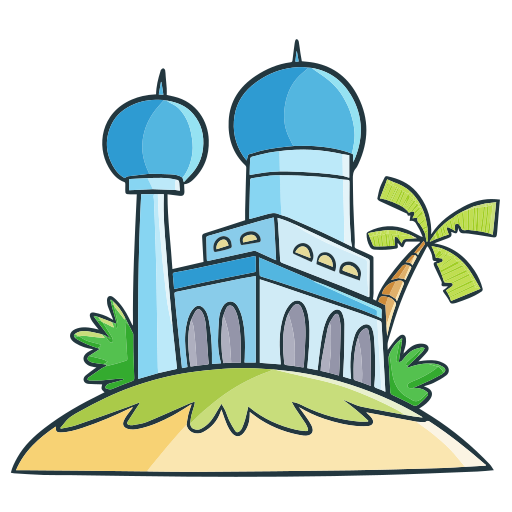 Mosque Generic Hand Drawn Color icon