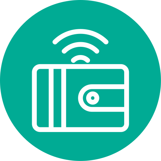 e-wallet Generic Flat icoon