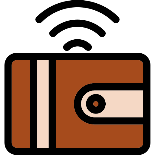 電子ウォレット Generic Outline Color icon