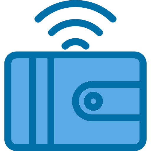 e-wallet Generic Blue icon