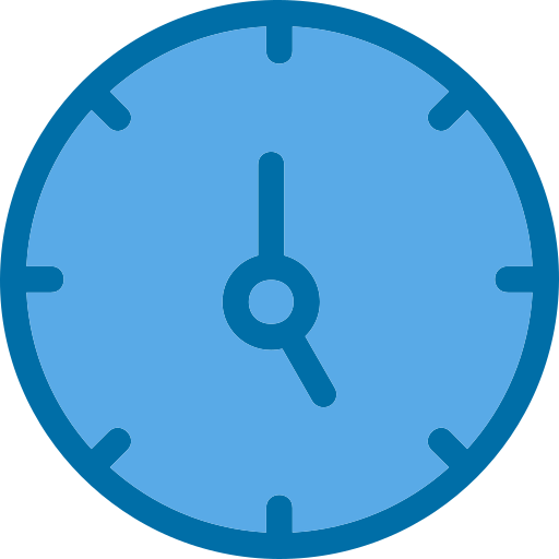 horloge Generic Blue Icône