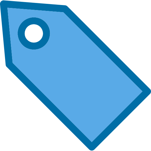 marcação Generic Blue Ícone