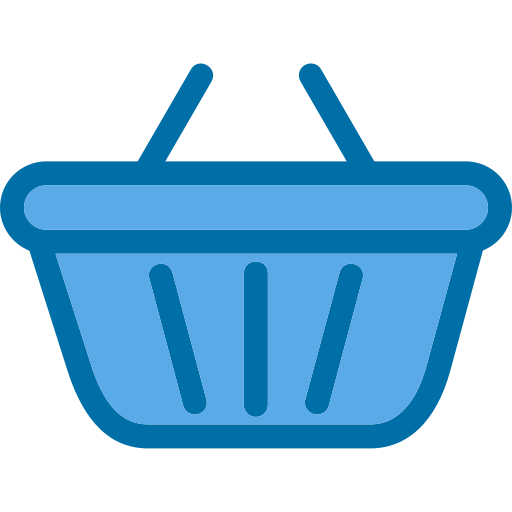 Shopping basket Generic Blue icon