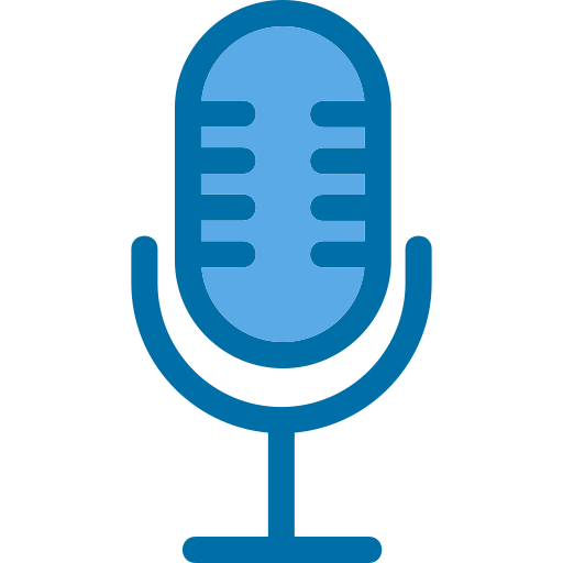 microfone Generic Blue Ícone