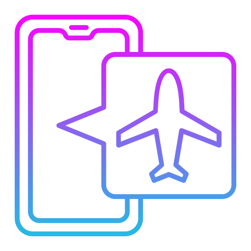 비행기 모드 Generic Gradient icon