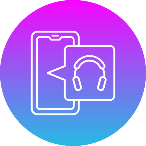 Headphones Generic Flat Gradient icon