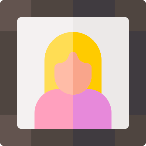 Portrait Basic Rounded Flat icon