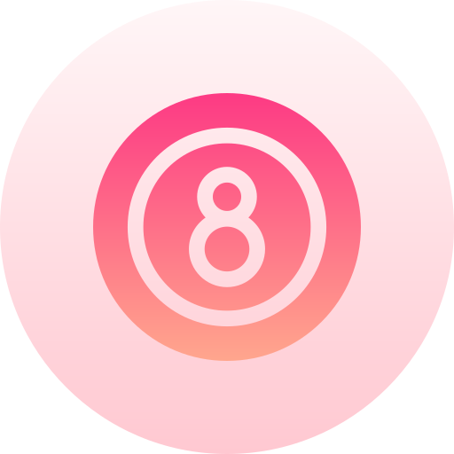 Billiard Basic Gradient Circular icon