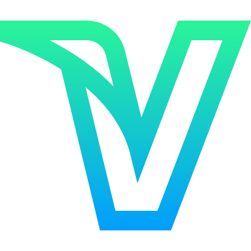 visa Super Basic Straight Gradient icon