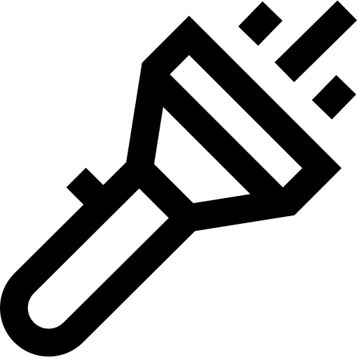 linterna Super Basic Straight Outline icono