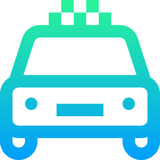 taxi Super Basic Straight Gradient ikona
