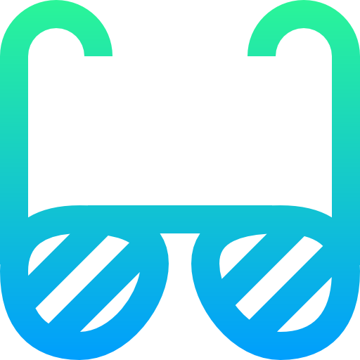 Sunglasses Super Basic Straight Gradient icon