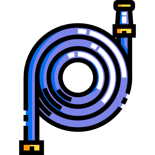 Hose Detailed Straight Lineal color icon