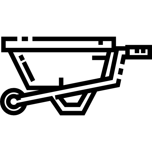 kruiwagen Detailed Straight Lineal icoon