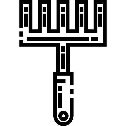 rastrello Detailed Straight Lineal icona