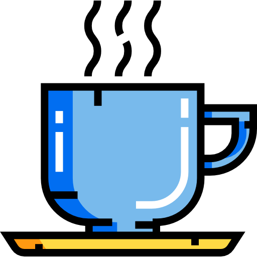 Coffee cup Detailed Straight Lineal color icon