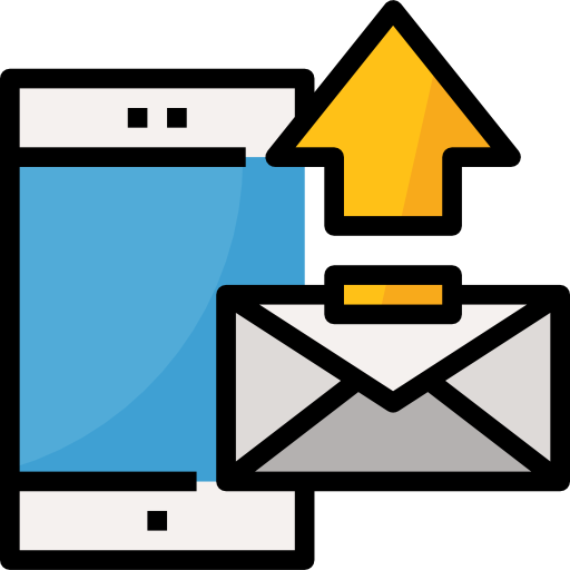 Email Nhor Phai Lineal Color icon