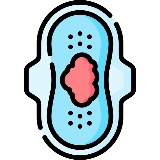 menstruación Special Lineal color icono