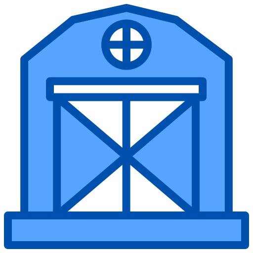 牛舎 Generic Blue icon