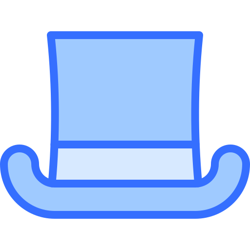 帽子 Coloring Blue icon