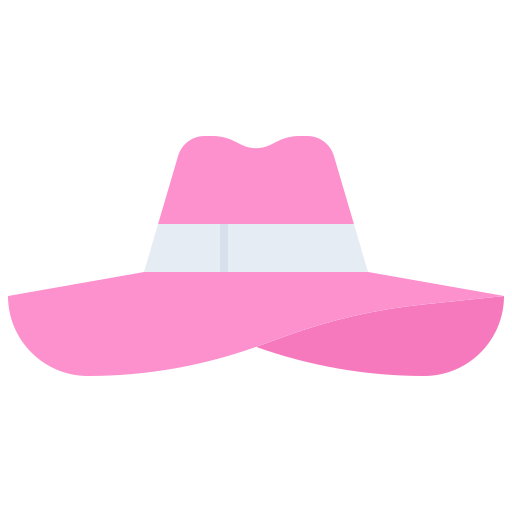 sombrero Coloring Flat icono