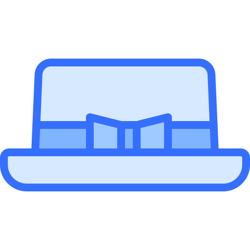 sombrero Coloring Blue icono