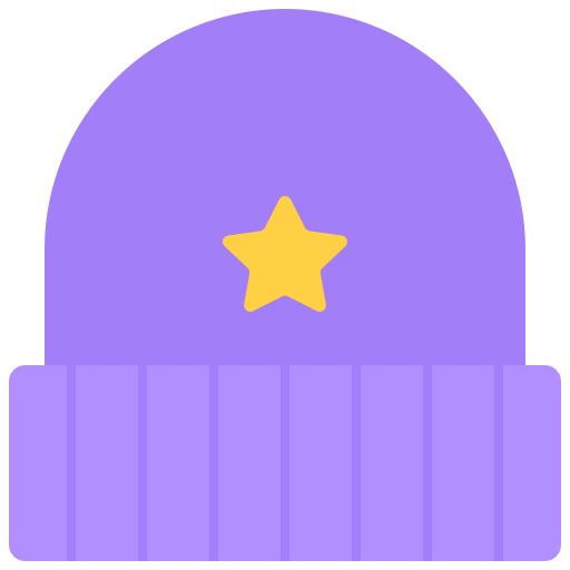 모자 Coloring Flat icon