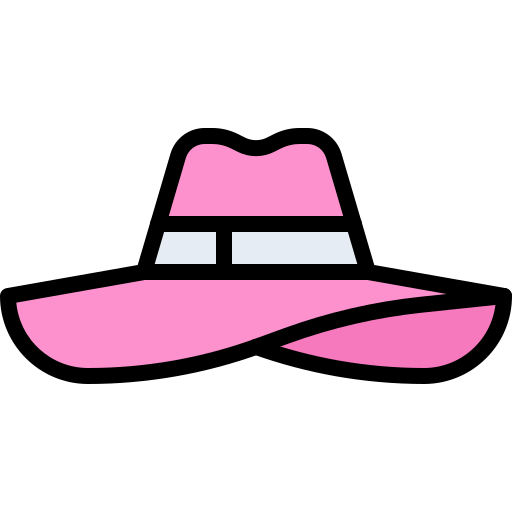 sombrero Coloring Color icono