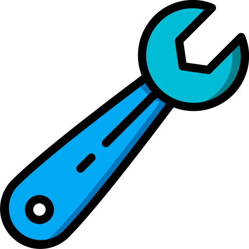 Spanner Basic Miscellany Lineal Color icon