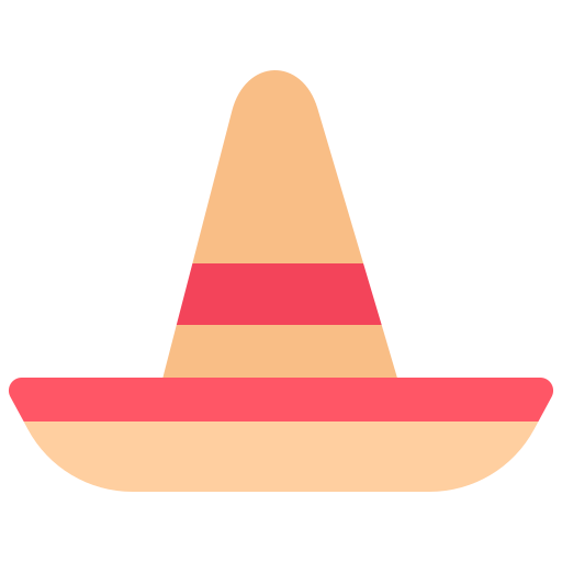 Hat Coloring Flat icon