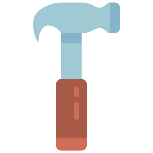 hammer Basic Miscellany Flat icon