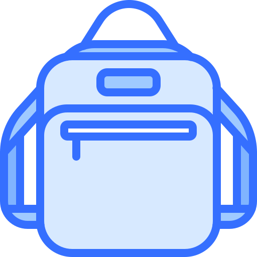 Bag Coloring Blue icon