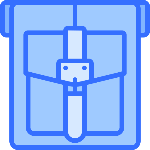 Bag Coloring Blue icon