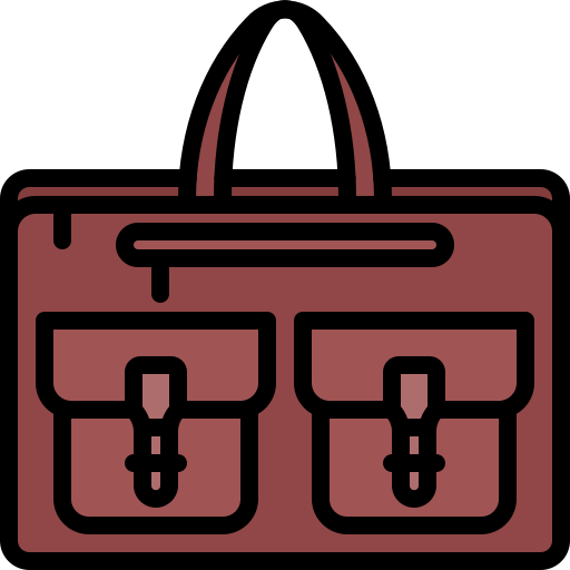 Briefcase Coloring Color icon