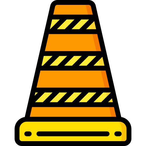 Traffic cone Basic Miscellany Lineal Color icon
