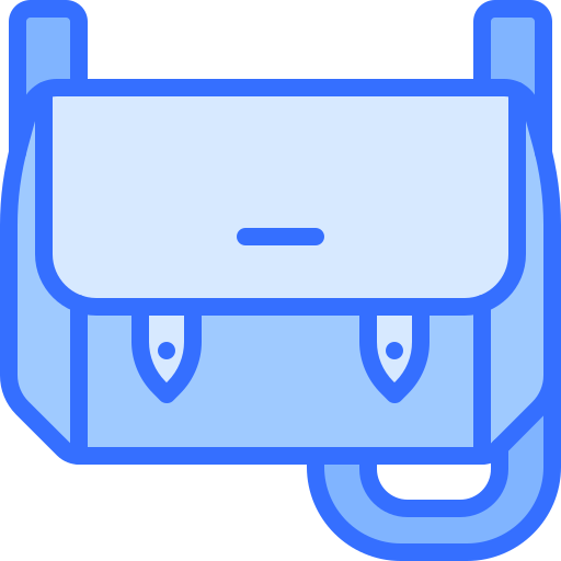 가방 Coloring Blue icon