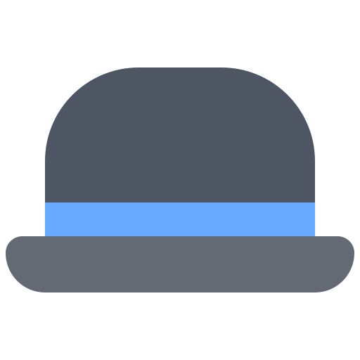 hoed Coloring Flat icoon