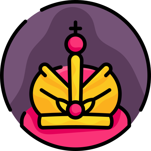 Crown bqlqn Lineal Color icon