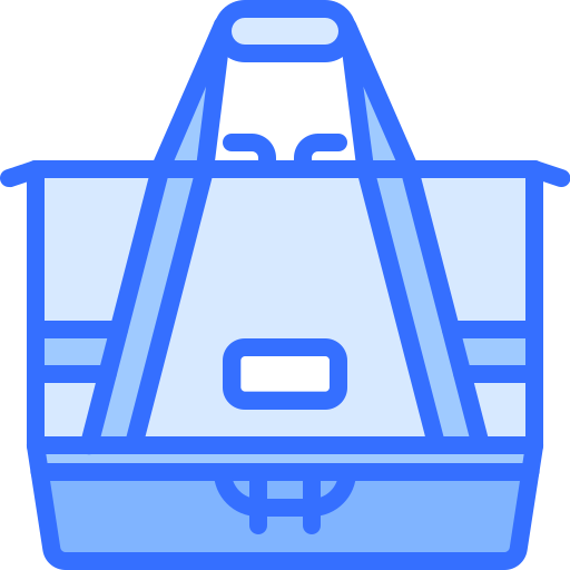 Bag Coloring Blue icon