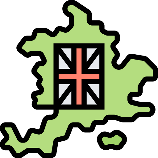 영국 Meticulous Lineal Color icon
