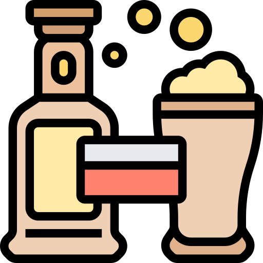 Beer Meticulous Lineal Color icon