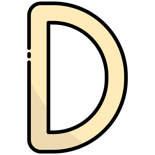 alphabet Generic Outline Color icon