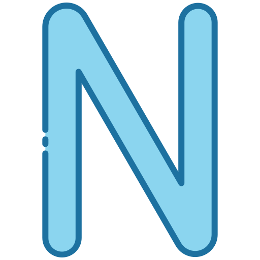 alfabeto Generic Blue icono