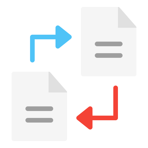 Передача файлов Generic Flat иконка