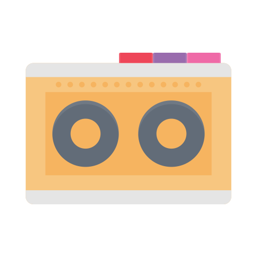 kassettenspieler Generic Flat icon