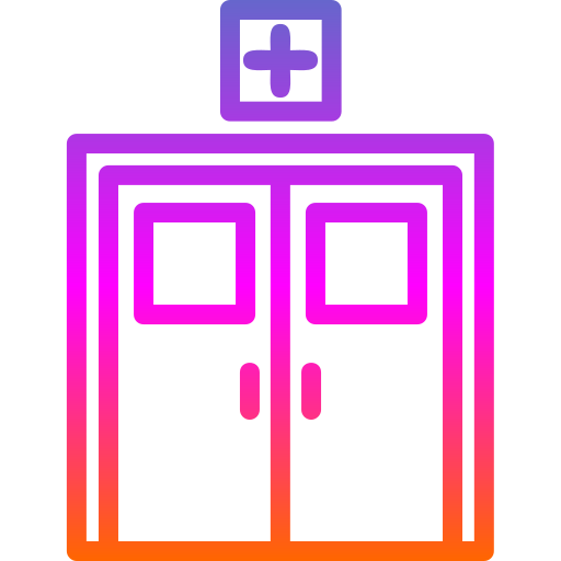 Больница Generic Gradient иконка